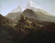 Caspar David Friedrich Watzmann by Friedrich France oil painting artist